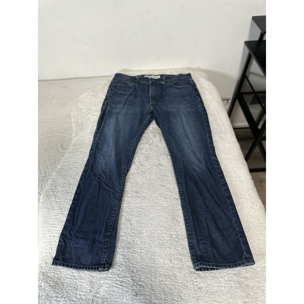 Express Rocco Slim Fit Skinny Leg Blue Jeans 36x32 Act 36x30